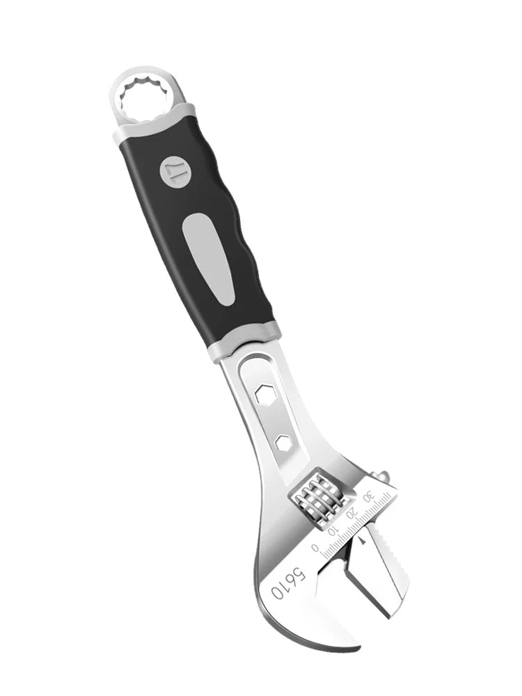 8-Piece Professional Pliers & Adjustable Wrench Set with Tool Roll – High Carbon Steel