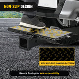 2" Receiver Hitch Extender with 14" x 7" Anti-Slip Step – 4,000 lb