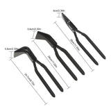 3-Piece Sheet Metal Seamer Pliers Set – Straight, 45° & 90° Bending Pliers