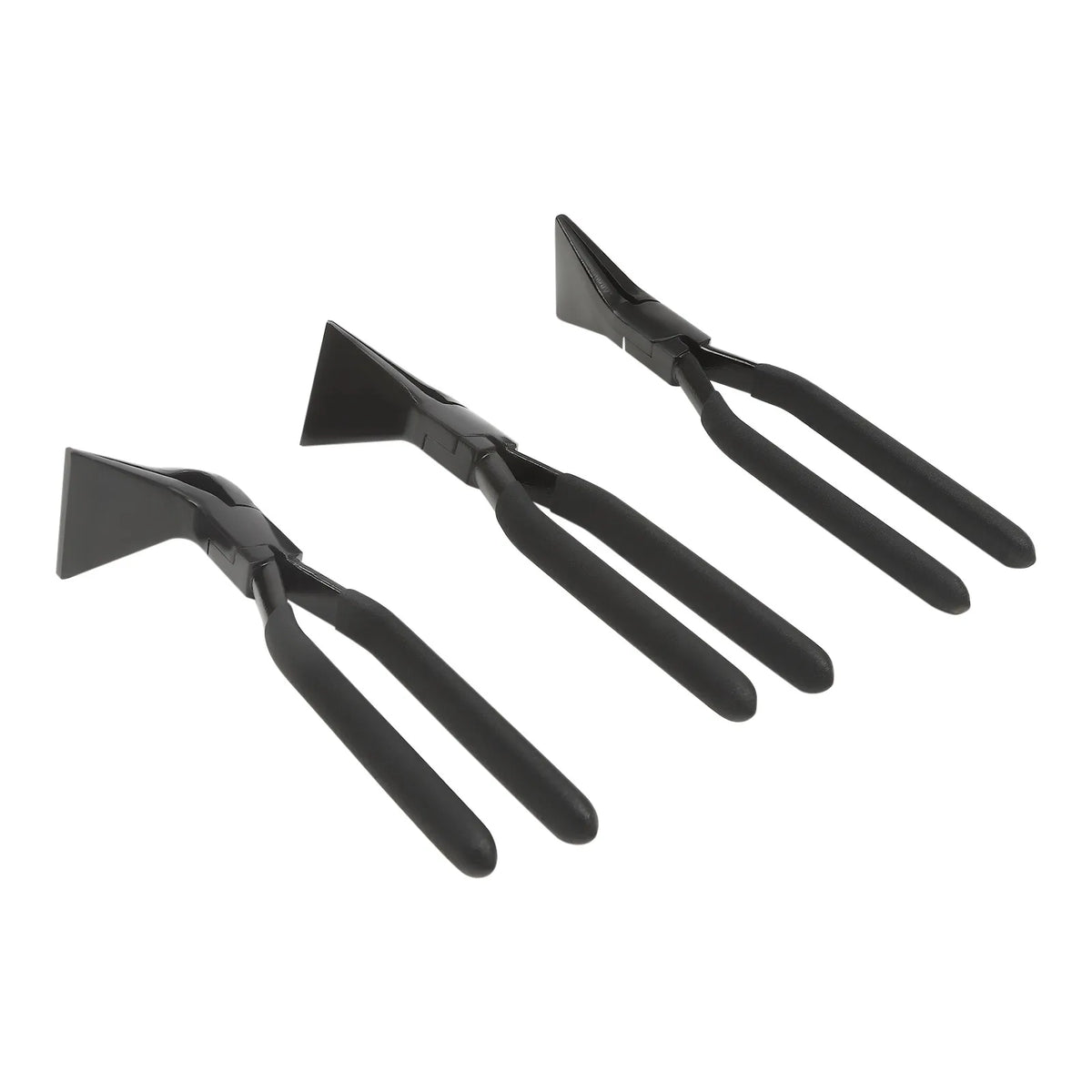 3-Piece Sheet Metal Seamer Pliers Set – Straight, 45° & 90° Bending Pliers