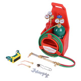 Portable Oxygen Acetylene Welding & Cutting Torch Kit with Cylinders | Complete Oxy-Acetylene Set