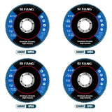 4-1/2" Zirconia Flap Disc for Angle Grinder – 40/60/80/120 Grit Metal Grinding & Finishing Wheel