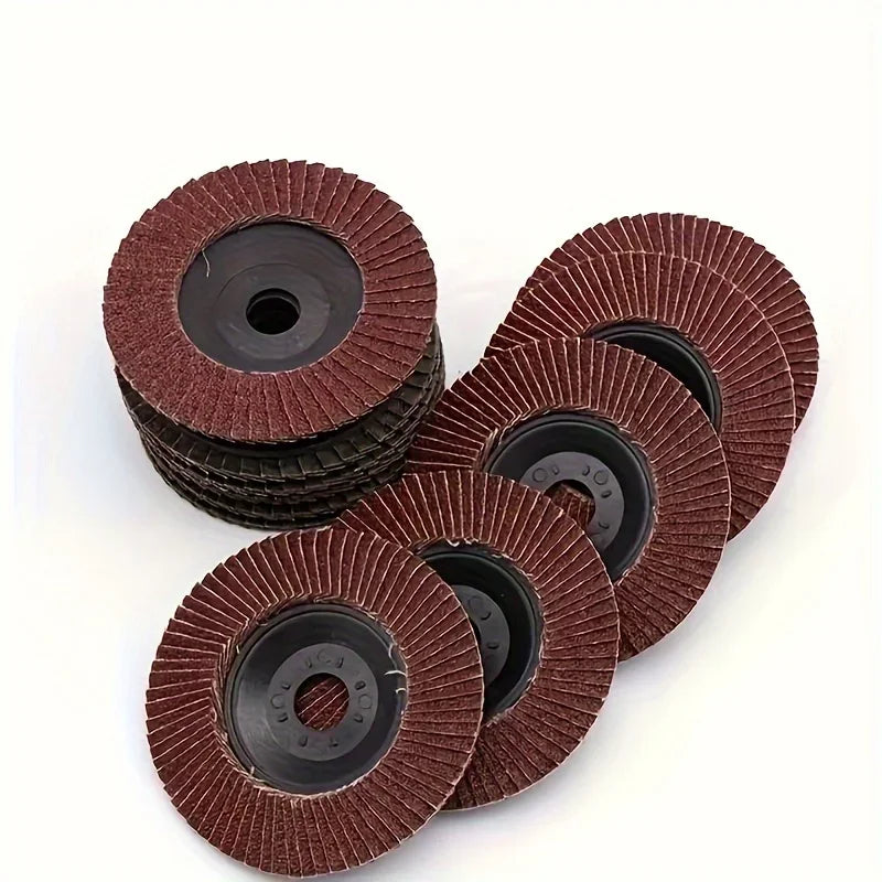 4-1/2" Flap Disc Sanding Wheel for Angle Grinders – 40, 60, 80 & 120 Grit Options