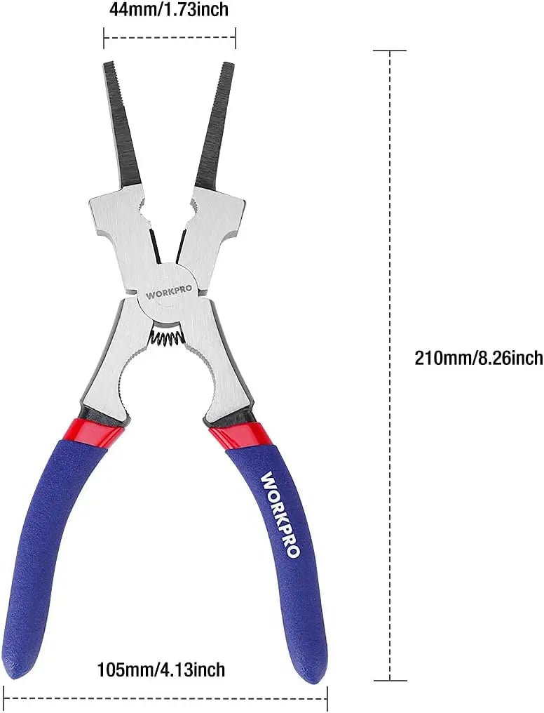 8" Multi-Function Welding Pliers – MIG Welding Tool with Wire Cutter, Nozzle Cleaner & Hammer