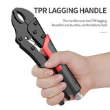 4-Piece Heavy-Duty Locking Pliers Set – 6", 7", 9" & 10" Vise Grip Clamp Set