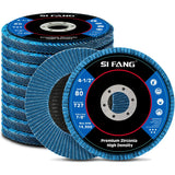 4-1/2" Zirconia Flap Disc for Angle Grinder – 40/60/80/120 Grit Metal Grinding & Finishing Wheel