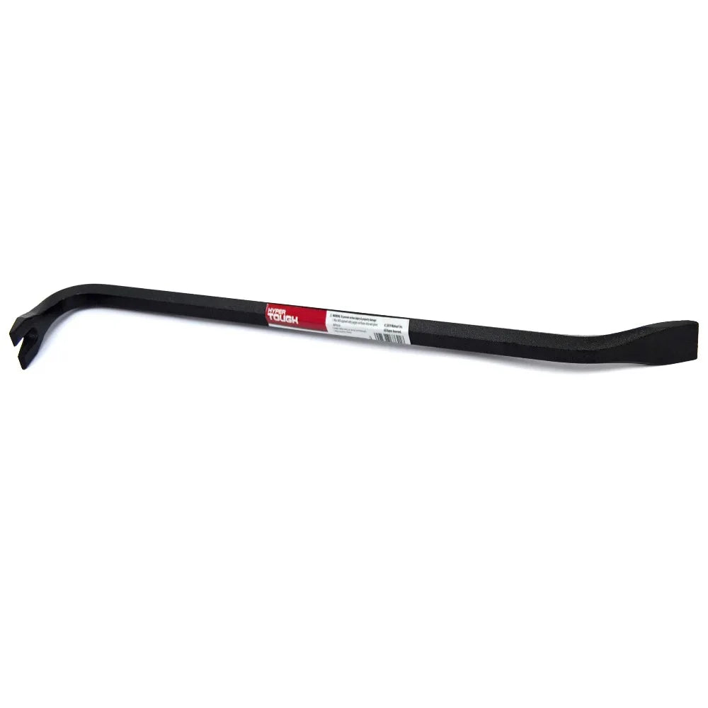 18" Heavy-Duty Wrecking Bar – Forged Steel Pry Bar & Nail Puller