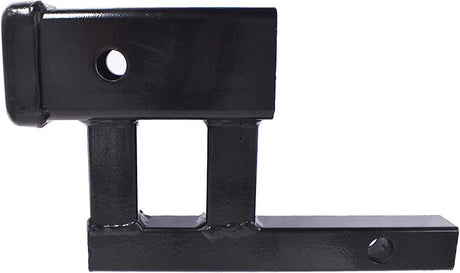 Trailer Hitch Extension Receiver Adapter 1.25" to 2" 350 lbs Black