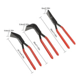 3-Piece Sheet Metal Seamer Pliers Set – Straight, 45° & 90° Bending Pliers