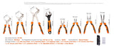 8-Piece Professional Pliers Set with Storage Roll | Groove Joint, Lineman's, Long Nose & Adjustable Wrenches