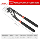 8-Piece Professional Pliers & Adjustable Wrench Set with Tool Roll – High Carbon Steel