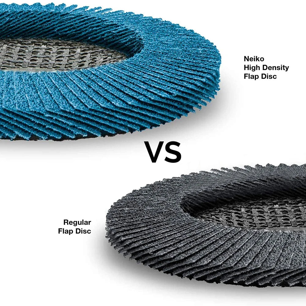 4-1/2" Zirconia Flap Disc for Angle Grinder – 40/60/80/120 Grit Metal Grinding & Finishing Wheel