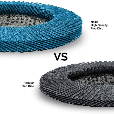 4-1/2" Zirconia Flap Disc for Angle Grinder – 40/60/80/120 Grit Metal Grinding & Finishing Wheel