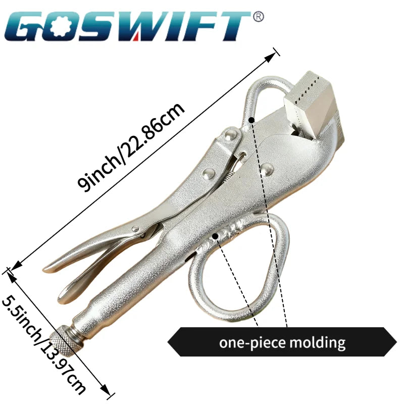 Locking Welding Sheet Metal Clamp Pliers – Adjustable Panel Alignment Clamp