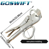 Locking Welding Sheet Metal Clamp Pliers – Adjustable Panel Alignment Clamp