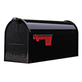 Architectural Elite Steel Mailbox – Black Powder Coat Finish