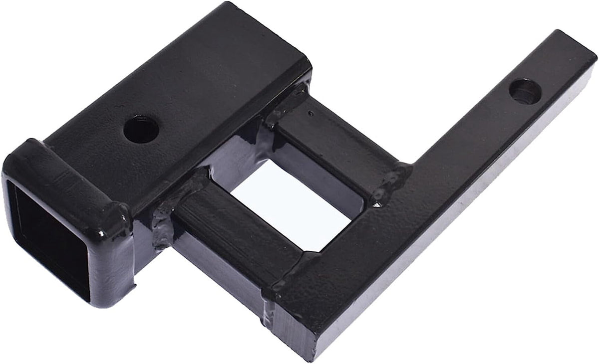 Trailer Hitch Extension Receiver Adapter 1.25" to 2" 350 lbs Black