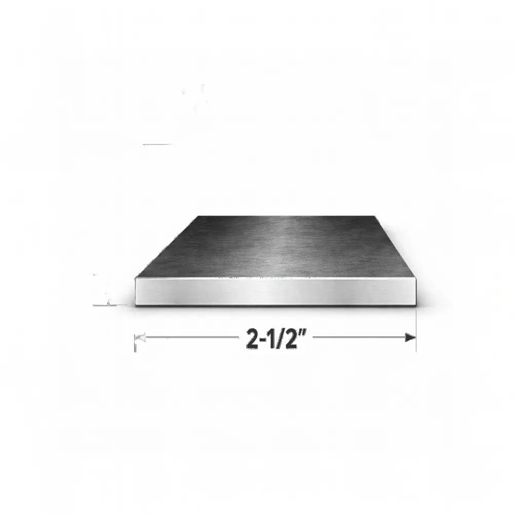 Flat Bar-1/8’’ x 2-1/2’’ Wide Steel Bar-Select Length - 2-1/2’’ wide
