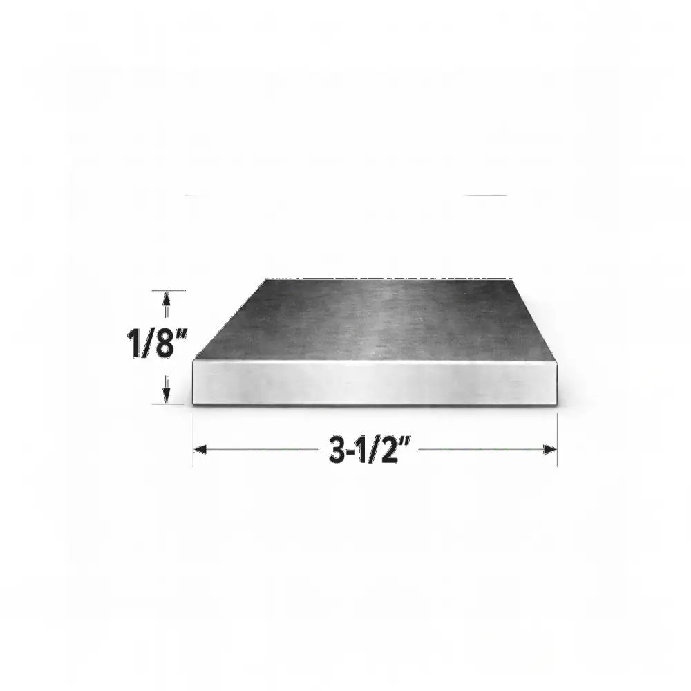 Flat Bar-1/8’’ x 3-1/2’’ Wide Steel Bar-Select Length - 3-1/2’’ wide