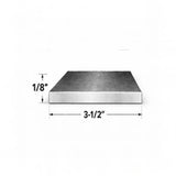 Flat Bar-1/8’’ x 3-1/2’’ Wide Steel Bar-Select Length - 3-1/2’’ wide