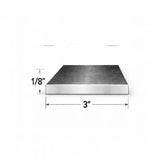 Flat Bar-1/8’’ x 3’’ Wide Steel Bar-Select Length - 3’’ wide