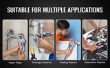 Aluminum Straight Pipe Wrench | Heavy-Duty Adjustable Plumbing Wrench