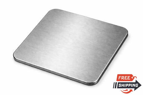 Square Steel Plate-1/4’’ Thick (1/2’’ Radius Corners)-Select Size - Square Rounded Corners
