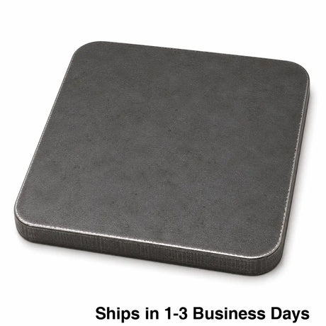 Square Steel Plate-1/4’’ Thick (1/2’’ Radius Corners)-Select Size - Square Rounded Corners
