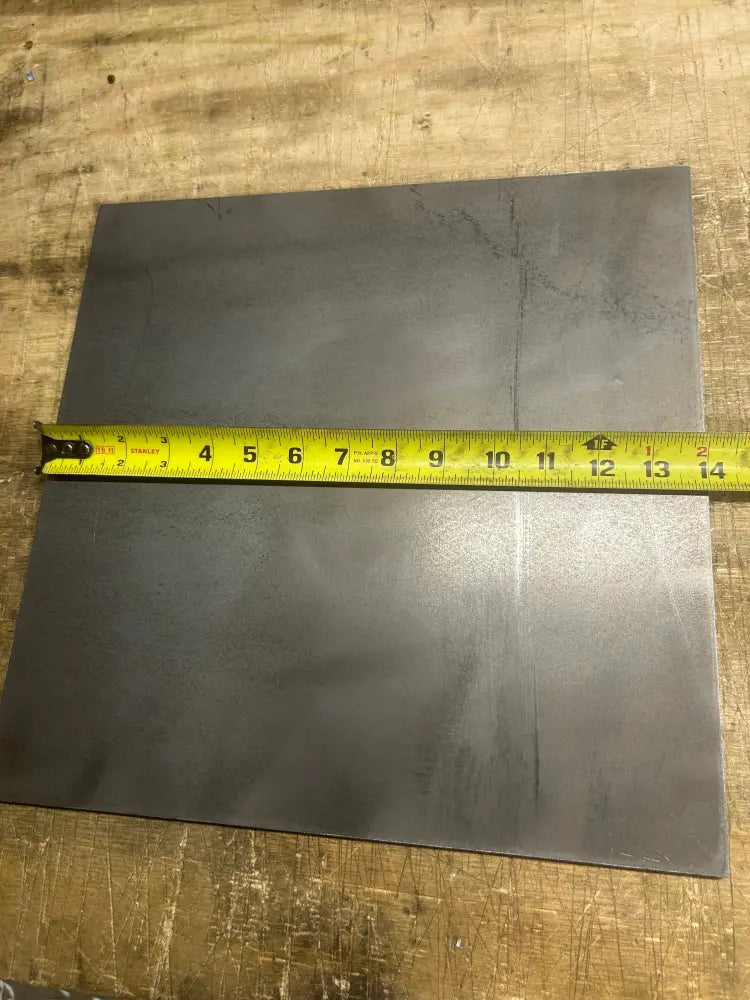 Square Steel Plate - 1/4’’ Thick - Select Size - Square Plate