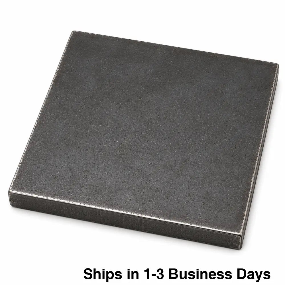 Square Steel Plate - 1/4’’ Thick - Select Size - Square Plate
