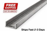 Steel Channel- Select Length - 1 x 1/2