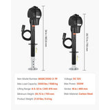 Electric Tongue Jack — Heavy Duty RV Trailer Lift