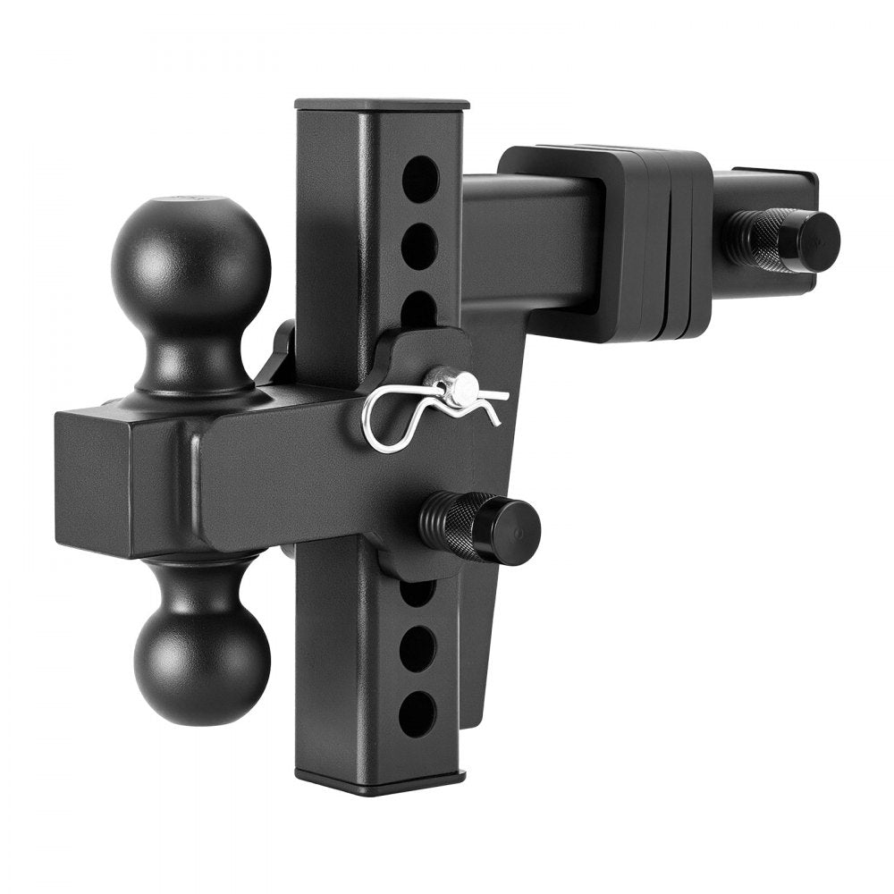 Adjustable Trailer Hitch Fit 2 Inch Receiver 15000 lbs HSTCB-2"-DROP6"