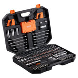 XL3263 Mechanics Tool Set SAE and Metric with Storage Case