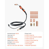 MIG Welding Gun 15 ft Cable for Millermatic 200-252 XLM-25