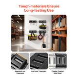 E-Track Rails – 4 Pack, 1.3 ft, Hooks, Tie-Down Kit