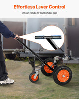 Adjustable Height Trailer Dolly – 1000 LBS, 14 Inch