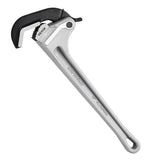 Aluminum Straight Pipe Wrench | Heavy-Duty Adjustable Plumbing Wrench