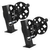 VEVOR Heavy-Duty Welding Cable Reel Set | Dual Powder-Coated Steel Cable Reels | Holds 150 ft 1/0 or 125 ft 2/0 Cable | 2-Pack