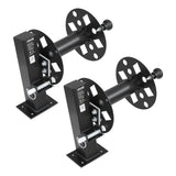 VEVOR Heavy-Duty Welding Cable Reel Set | Dual Powder-Coated Steel Cable Reels | Holds 150 ft 1/0 or 125 ft 2/0 Cable | 2-Pack