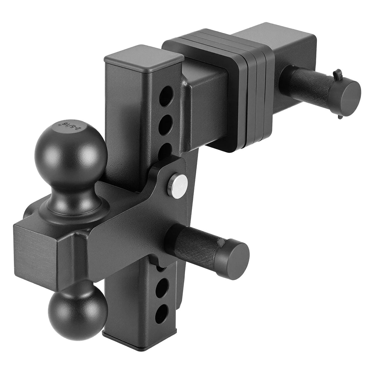 Adjustable Trailer Hitch – 2.5" Receiver, Dual Ball 2" & 2-5/16", 28,000 lb