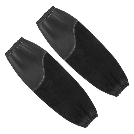 VEVOR Flame Resistant Welding Sleeves – Cowhide Leather & FR Cotton (Pair)