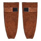 Cowhide Leather Welding Sleeves – Flame-Resistant Arm Protection (Pair)