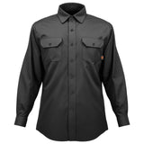 VEVOR Flame-Resistant Welding Jacket – 7 oz FR Cotton, ATPV 9.2, Black