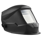 VEVOR Auto-Darkening Welding Helmet – True Color, Solar Powered, 4 Arc Sensors, Matte Black