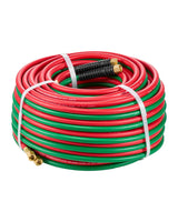 VEVOR Oxygen Acetylene Twin Welding Hose | 1/4" ID | 300 PSI | T Grade | 15 ft, 25 ft & 50 ft