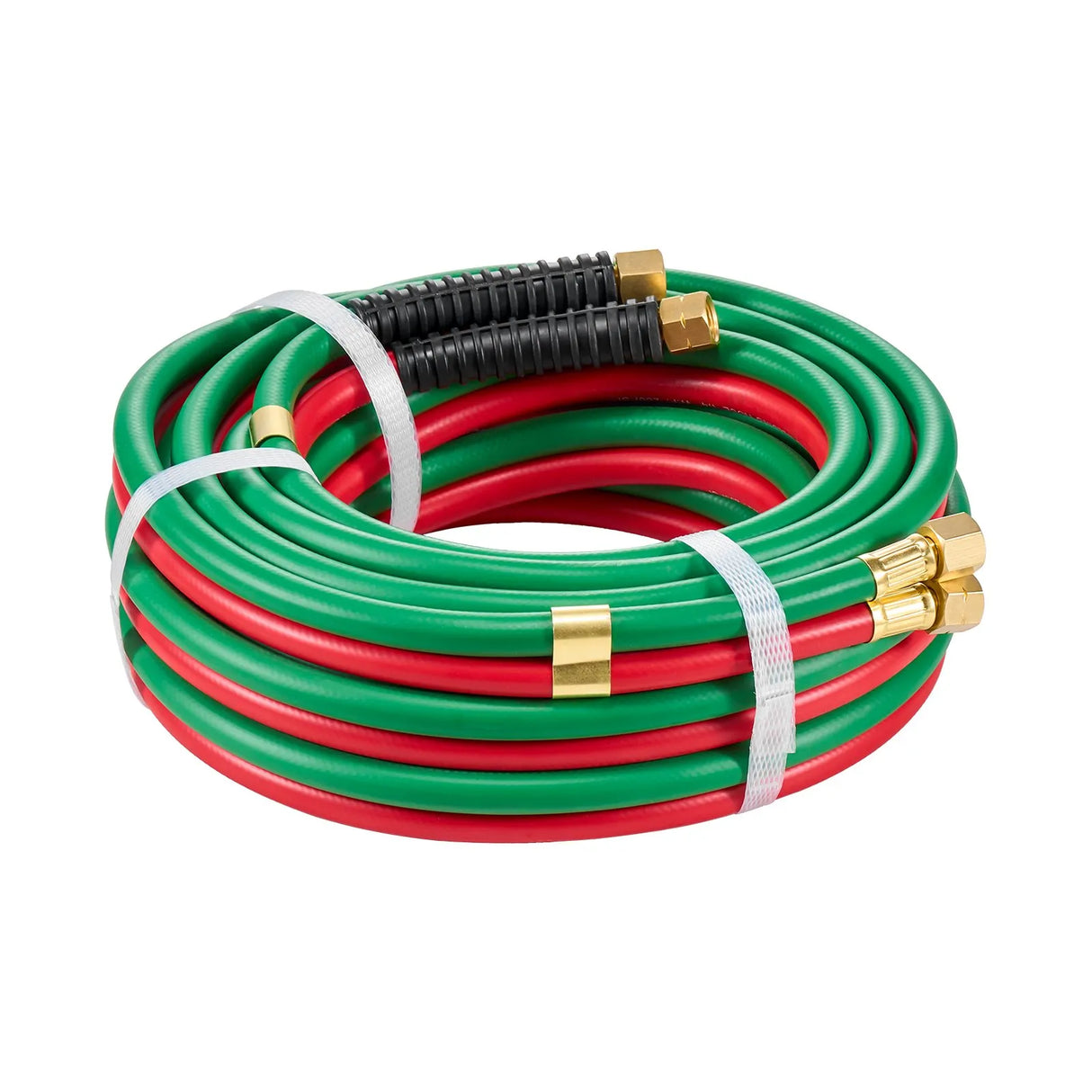 VEVOR Oxygen Acetylene Twin Welding Hose | 1/4" ID | 300 PSI | T Grade | 15 ft, 25 ft & 50 ft