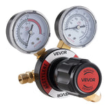 VEVOR Oxygen Acetylene Torch Kit with Check Valves | 15 Ft Twin Hose | 2 Cutting Tips & 2 Welding Tips